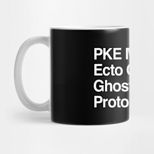 Ghostbusting List Mug